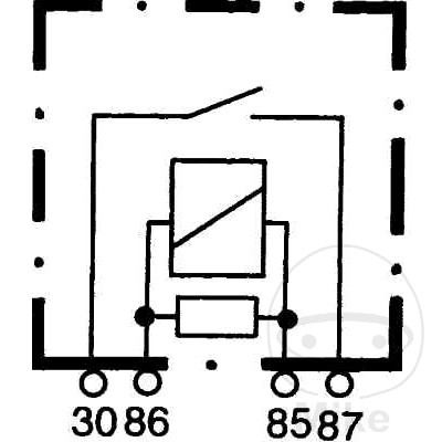 Hella switching relay 4 contacts SCHLIESSER